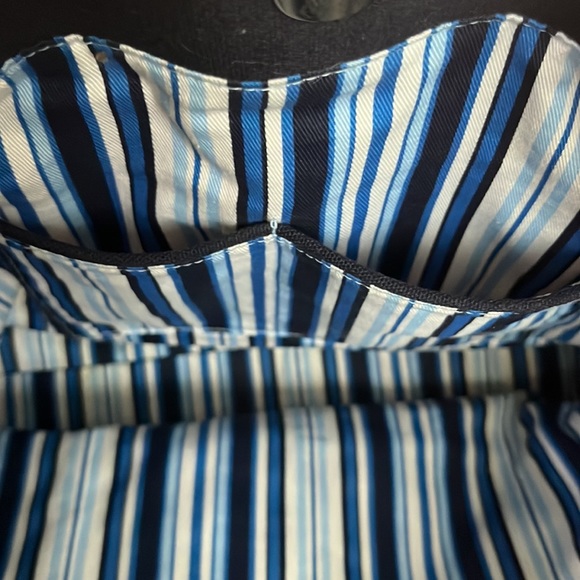 Vera Bradley Anchor Tote in blue Seaside Paisley with rope handles - Picture 6 of 9